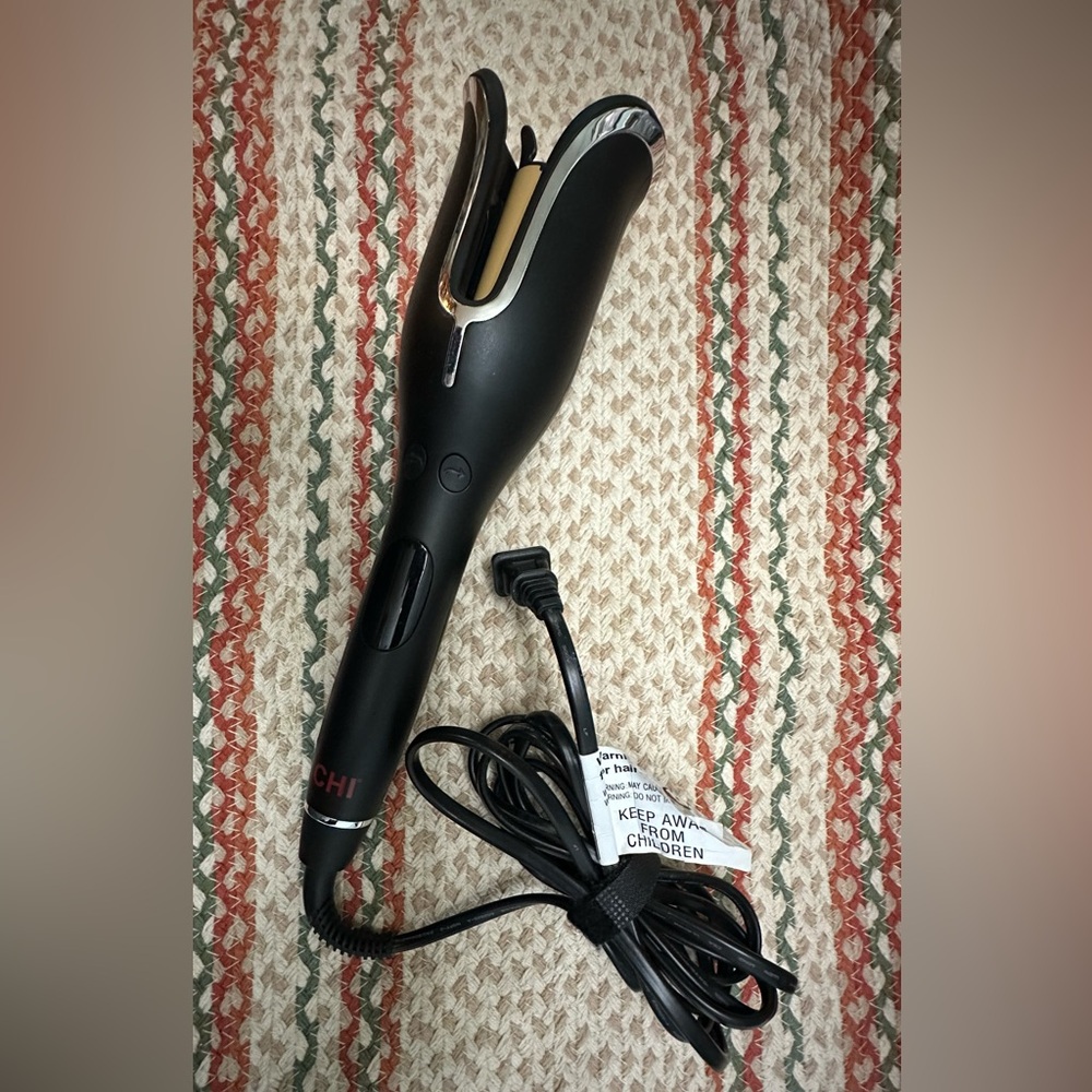 CHI Automatic Hair Curler - Black